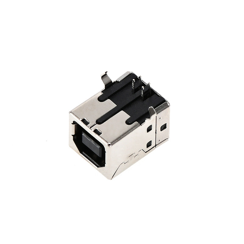 USB-B母打印机接口D型