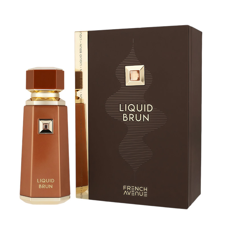 美国直邮Fragrance World法国大道Liquid Brun鎏金棕韵男士淡香水