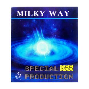 银河955 固化长胶中颗粒单胶皮超怪异耐打大颗粒参加乒超长胶胶皮