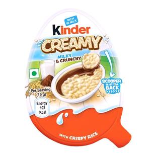 Kinder健达奶油米脆Creamy巧克力礼盒脆香米奇趣蛋网红解馋小零食