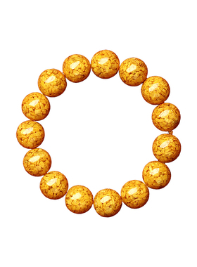 【普陀山官方】雄黄晶体朱砂手串