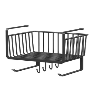 多功能厨房置物架吊柜下挂架橱柜内分层架碗碟收纳神器调料品架子