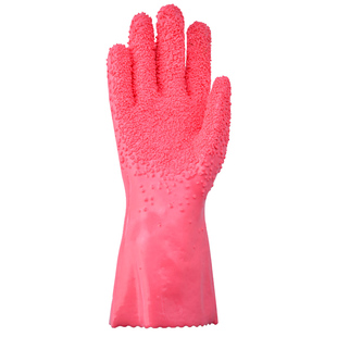 刮鱼鳞手套神器家用多功能刮土豆去山药芋头皮家务防滑手套搓皮