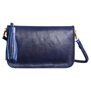 牧石MOOSHI手工定制新款真皮流苏包女斜挎个性复古简约单肩小皮包