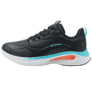 乔丹男鞋运动鞋男款休闲冬季新款加绒棉鞋皮面鞋子男士减震跑步鞋