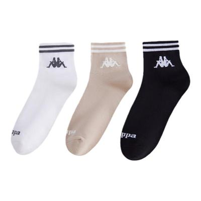 Kappa卡帕简约百搭袜子