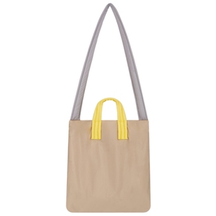 JNBYHOME江南布衣25年新品拼色斜挎大容量手提包斜挎休闲柔软充棉