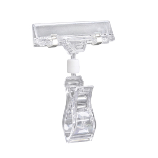 POP广告夹 爆炸贴价格牌夹子货架展示架超市商品标签夹价格牌夹立式服装店药店水果店促销牌KT板衣服价签价钱