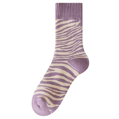 厚袜子女中筒袜秋冬季加厚