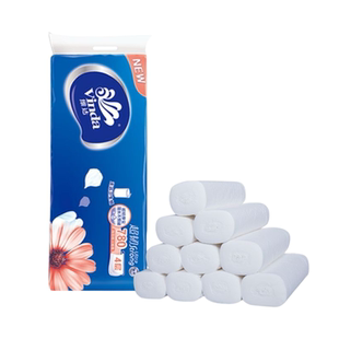 维达卷纸超韧无芯卷纸4层加厚卫生纸家用宿舍手纸厕纸家庭实惠装