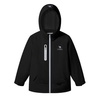 小骆驼儿童冲锋衣羽绒服2025新款防风防水户外保暖男童面包服外套