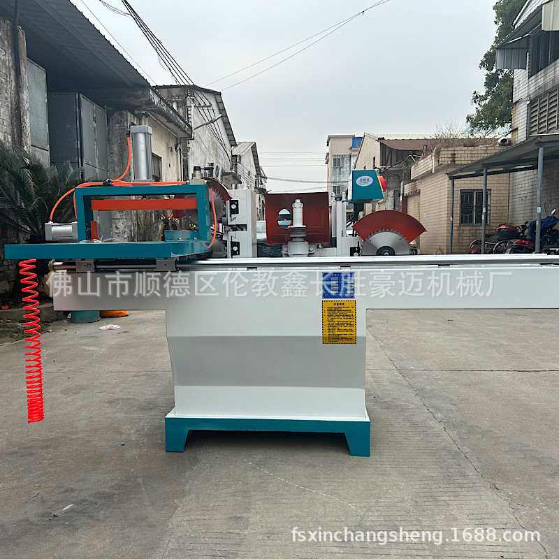 产地货源马氏款木工机械MD2108B双轨气动五碟出榫木工榫槽设备