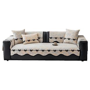 四季通用高级感沙发垫2025新款轻奢固定防滑沙发盖布巾坐垫套罩