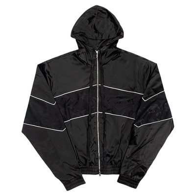 NAHMIAS潮流腰果花丝绸夹克外套