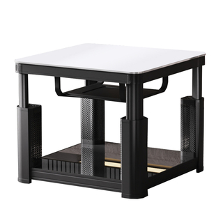 2025新款电暖桌取暖桌正方形电炉子电暖炉家用四面取暖烤火桌子