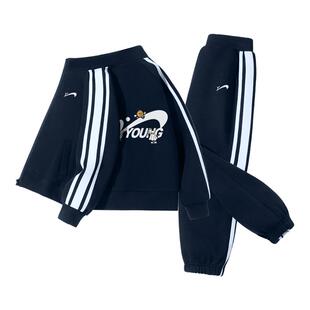 贵人鸟童装儿童运动套装男童春装男孩帅气宽松外套女大童春季衣服