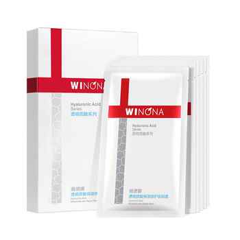 薇诺娜透明质酸保湿修护面贴膜面膜*6片券后2元包邮