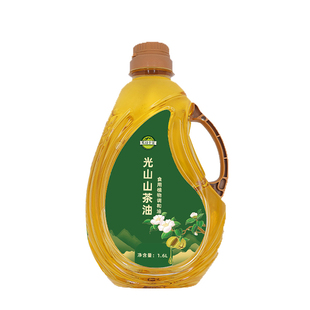 光山十宝之大苏山牌山茶油调和茶籽油河南信阳特产1.6L*2瓶礼盒装