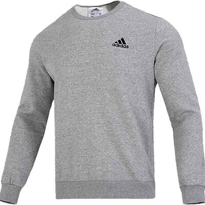 Adidas/阿迪达斯正品运动服宽松男子休闲针织圆领卫衣H12221
