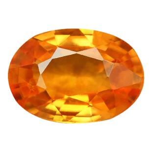 P2帕帕拉恰天然蓝宝石落日晨曦日出色彩色莲花刚玉镶嵌戒指吊坠女