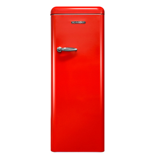 SCHNEIDER 225L复古冰箱单门冷藏冷冻冰箱家用网红办公娱乐饮料