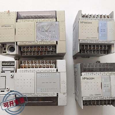 议 价WECON维控PLC控制器四台一台LX3VE1412MT工业自动可 维修