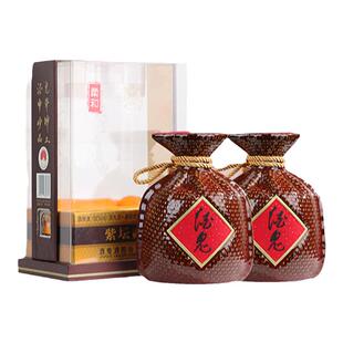 酒鬼52度500mL紫坛(柔和)*2瓶馥郁香型白酒送礼高端