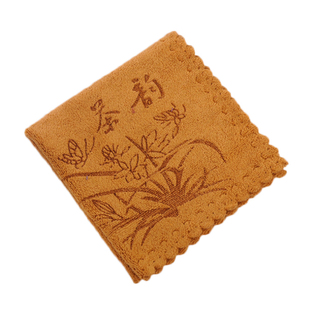 10条装加厚吸水茶巾高档茶布茶几茶桌茶台抹布茶具配件定制LOGO