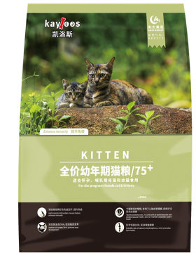 凯洛斯猫粮美毛去泪痕护肤亮眼