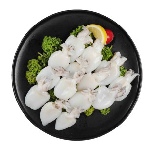 鲜冻水产墨鱼仔新鲜鲜活冷冻海鲜生鲜墨鱼花枝目鱼小乌贼小墨鱼