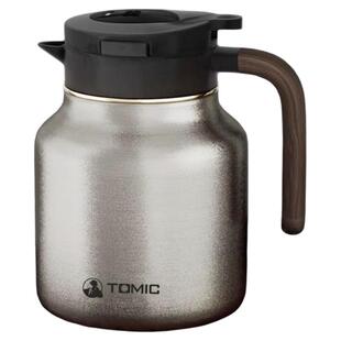 tomic纯钛焖茶壶大容量智能显温高档焖泡壶家用养生热水壶保温壶