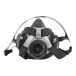 MSA梅思安410硅胶半面罩10146379单罐呼吸器RD40接口搭配滤毒盒