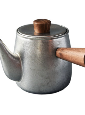 日式宫崎制作所复古不锈钢茶壶