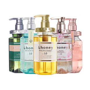 【自营】安蒂花子无硅油柔顺水感丰盈滋养洗发水蜂蜜樱花植物草本