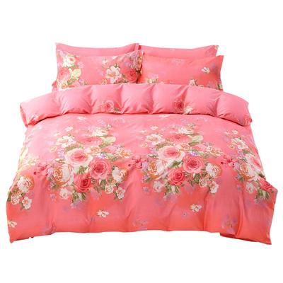 海贝简约纯棉印花被罩