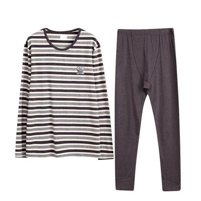 青少年秋衣秋裤男士保暖内衣套装