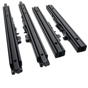 汽车座椅双锁滑道滑轨面包车商务车中排后排座椅改装移动调节器