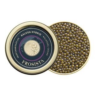 芙思塔鱼子酱KALUGA HYBRID黑标系列鲟鱼籽酱即食四川雅安10g*1罐