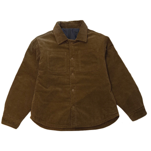 凯文家童装 2025年秋冬新款男童中大童韩系儿童灯芯绒夹棉外套