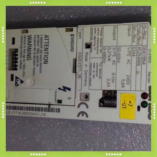 【问价】伦茨E82EV变频器 E82EV371-2B ，0.37KW适用
