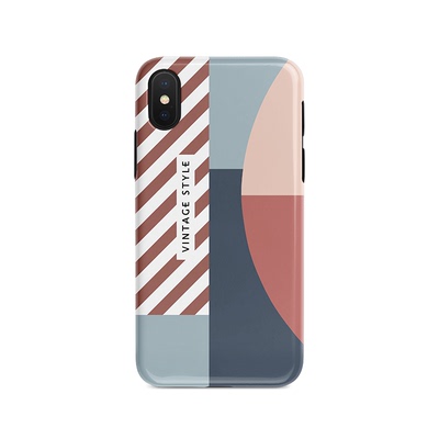 原创条纹拼色苹果se2IPhone11