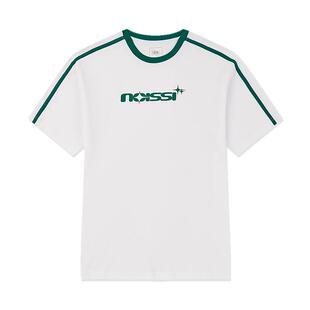 乔丹美式休闲透气短袖T恤衫夏季新款女士潮流百搭运动字母纯棉短t