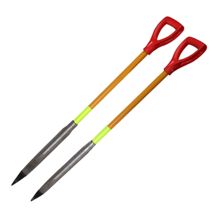 淬火三棱冰镩户外冬钓冰穿破冰碎冰钢钎冰凿子冰钻打冰孔钻眼神器