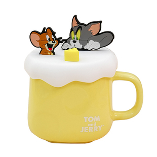 猫和老鼠正版周边TOM and JERRY奶油奶酪杯卡通水杯可爱动漫周边