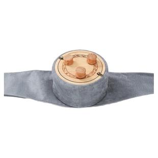 小号腹部专用无烟随身灸家用肚子艾灸盒后背专用背部实竹木制灸罐