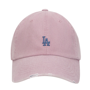 MLB棒球帽男女软顶复古小标鸭舌帽休闲运动帽显脸小透气3ACPB076N
