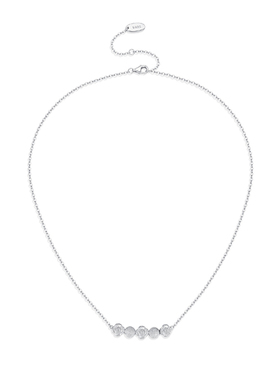 CINNLER微笑925银锁骨链项链