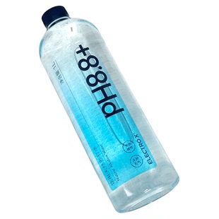 粒刻苏打水饮用水弱碱性PH8.8天然水1L*9瓶整箱装天然苏打水