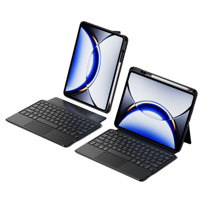 适用vivopad5pro平板键盘oppopad4pro智能磁吸pad3一体式保护套2一加蓝牙专用air保护壳皮套iqo