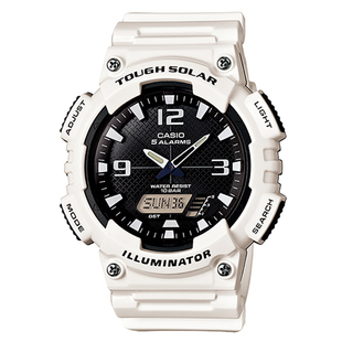 【G表弟】卡西欧Casio多色光能充电游泳防水款双显运动手表